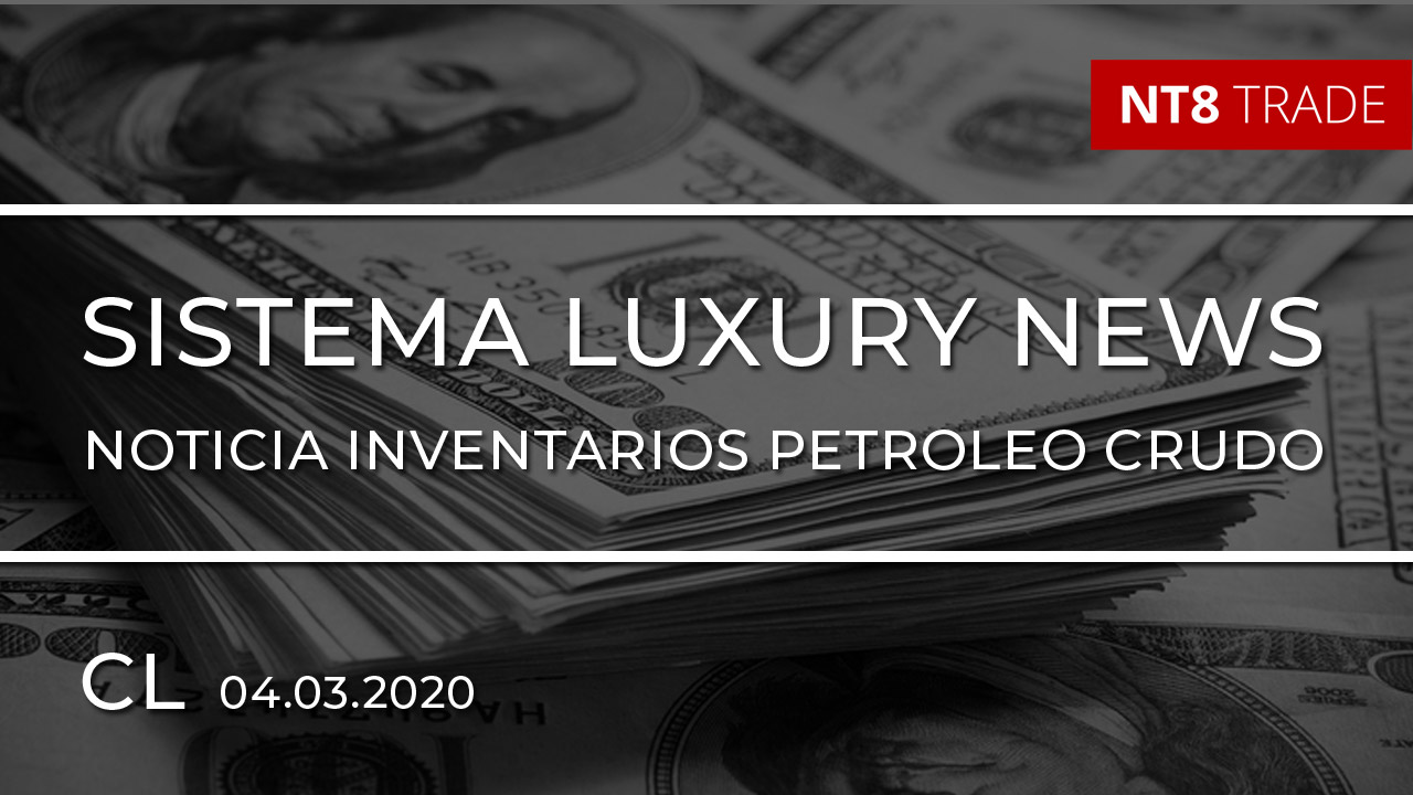 Sistema Caza Noticias para Ninjatrader 8 operando la noticia de inventarios del crudo